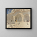 Moschee der Perle in Delhi - Vasily Vereshchagin — gerahmtes Bild an der Wand