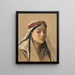 Portrait de Bachi - Vasily Vereshchagin — gerahmtes Bild an der Wand