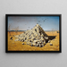 L'Apothéose der Krieg - Vasily Vereshchagin — gerahmtes Bild an der Wand