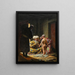 Die Verkauf des Sklavenkindes - Vasily Vereshchagin — gerahmtes Bild an der Wand