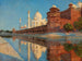 Der Taj Mahal bei Dämmerung - Vasily Vereshchagin — Ansicht des Kunstwerks