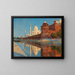 Der Taj Mahal bei Dämmerung - Vasily Vereshchagin — gerahmtes Bild an der Wand