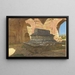 Tombeau des Sultans Iltutmish im alten Delhi - Vasily Vereshchagin — gerahmtes Bild an der Wand