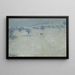 Winterlandschaft - Vasily Vereshchagin — gerahmtes Bild an der Wand