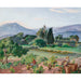 Reproduktion des Gemäldes Weinlese im Tal des Faron - Henri Lebasque