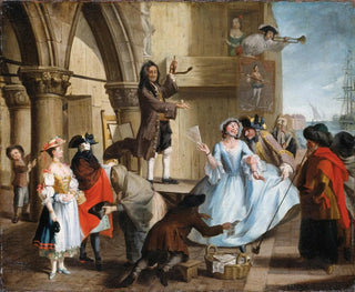 Venetian Master 18th Century - Venetian Jugglers in front of the Palace of the Doge.webp