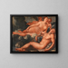 Diane und Endymion - Venezianische Schule — gerahmtes Bild an der Wand