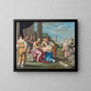 Venetian School - Liriope bringing Narcissus before Tiresias.webp