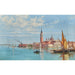 Reproduktion des Gemäldes Venedig, Blick auf San Giorgio Maggiore - Antonietta Brandeis