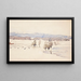 Landschaft am Ende des Winters - Venny Soldan-Brofeldt — gerahmtes Bild an der Wand