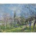 Reproduktion des Gemäldes Obstgarten im Frühling - Alfred Sisley