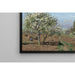 Reproduktion des Gemäldes Blumenreicher Obstgarten, Louveciennes - Camille Pissarro