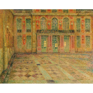 Versailles; Cour d'Honneur - Henri Le Sidaner | Reproduction Tableau Décoration murale affiche copie