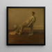 Grün und Gold - Thomas Dewing — gerahmtes Bild an der Wand