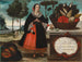 Frau in Abendkleidung - Vicente Albán — Ansicht des Kunstwerks