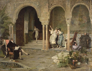 Versteckspiel - Vicente Palmaroli y González — Ansicht des Kunstwerks