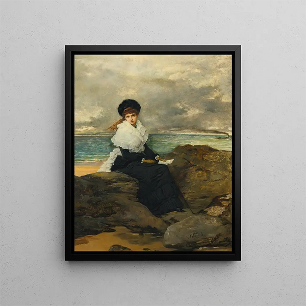 Vicente Palmaroli y Gonzlez - The letter.webp