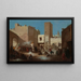 Cortège de mariage - Victor Eeckhout — gerahmtes Bild an der Wand