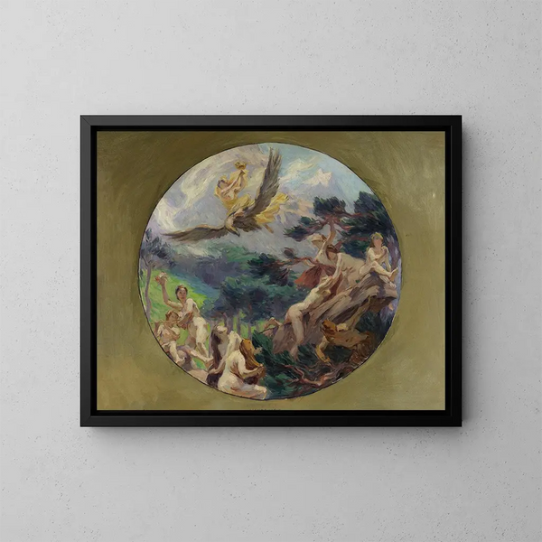 L'Ambroisie - Victor Émile Prouvé — gerahmtes Bild an der Wand