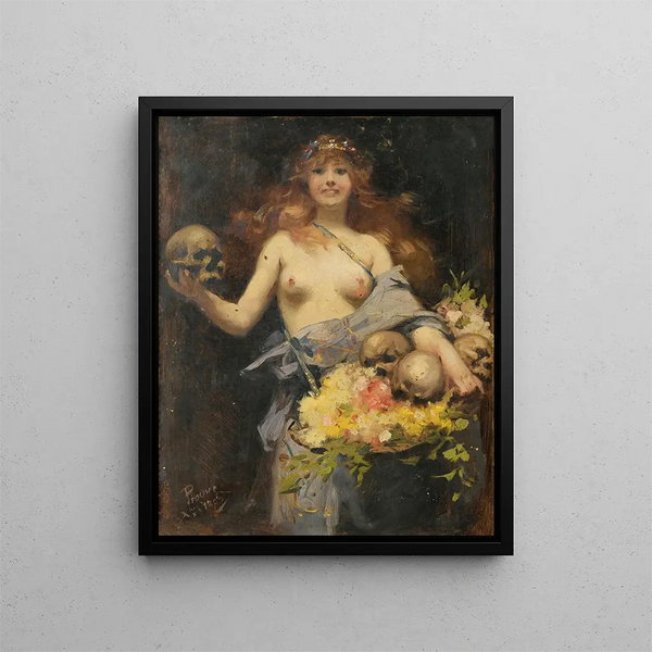 Victor Emile Prouv - The flower vendor.webp