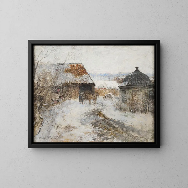 Frn Gumshornsgränd, Stockholm - Victor Forssell — gerahmtes Bild an der Wand