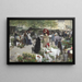 Der Blumenmarkt - Victor Gabriel Gilbert — gerahmtes Bild an der Wand