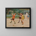 La bande des enfants - Victor Gabriel Gilbert — gerahmtes Bild an der Wand