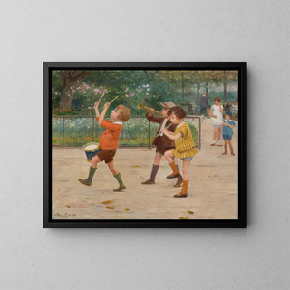 Victor Gabriel Gilbert - The Childrens Band.webp