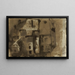 Alte Eckhaus - Victor Hugo — gerahmtes Bild an der Wand