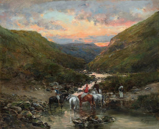 Victor Huguet - Ravine Near Biskra.webp