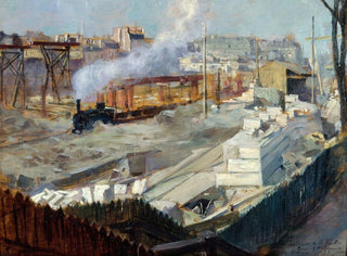 Victor Marec - Les travaux de la nouvelle gare dOrlans.webp