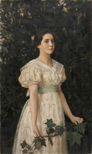 Victor Mikhailovich Vasnetsov - Portrait of Vera Savvishna Mamontova.webp