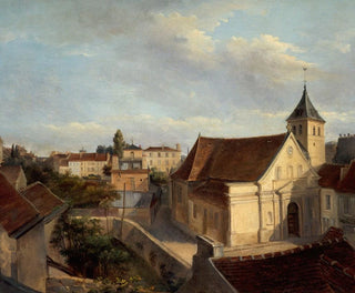 L'ancienne église de Belleville - Victor René Garson — Ansicht des Kunstwerks