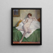 La figurine - Victor Schivert — gerahmtes Bild an der Wand