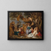 Amaryllis und Mirtillo - Victor Wolfvoet der Jüngere — gerahmtes Bild an der Wand