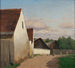 Alte Häuser in Gaudenzdorf - Ferdinand Brunner — Ansicht des Kunstwerks
