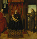 Jungfrau und Kind mit den Heiligen Hieronymus und Franziskus - Petrus Christus — Ansicht des Kunstwerks
