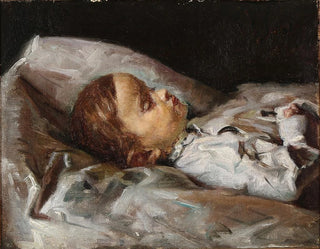 L'enfant mort - Viggo Johansen — Ansicht des Kunstwerks