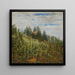 Weinberg in Pillnitz zu Beginn des Sommers - Carl Gustav Carus — gerahmtes Bild an der Wand
