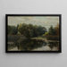 Teich - Viktor Baturin — gerahmtes Bild an der Wand