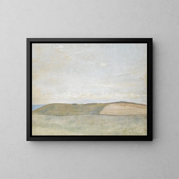 De Refsns - Vilhelm Hammershøi — gerahmtes Bild an der Wand