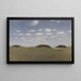 Landschaft von Lejre - Vilhelm Hammershøi — gerahmtes Bild an der Wand