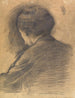 Selbstporträt von hinten - Vilhelm Hammershøi — Ansicht des Kunstwerks