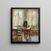 Esszimmer - Vilhelm Hammershøi — gerahmtes Bild an der Wand