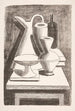 Naturstillleben mit Krug, Flasche usw. - Vilhelm Lundstrøm — Ansicht des Kunstwerks