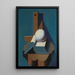 L'Architecture - Vilhelm Lundstrøm — gerahmtes Bild an der Wand