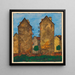 Villages de travailleurs - Karl Wiener — gerahmtes Bild an der Wand