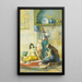 Nurserie im Harem - Vincent Stiepevich — gerahmtes Bild an der Wand