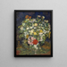 Blumenstrauß in einer Vase - Vincent van Gogh — gerahmtes Bild an der Wand
