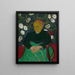 Madame Roulin Berçant le Berceau La berceuse - Vincent van Gogh — gerahmtes Bild an der Wand